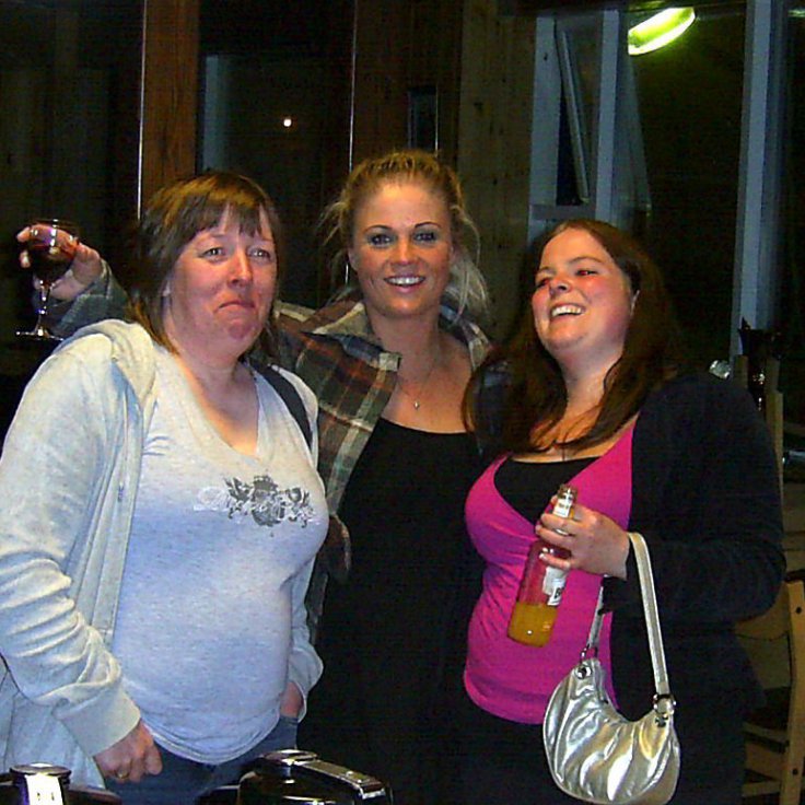 Unnur B., Friðný Rut og Steinunn Bjarna