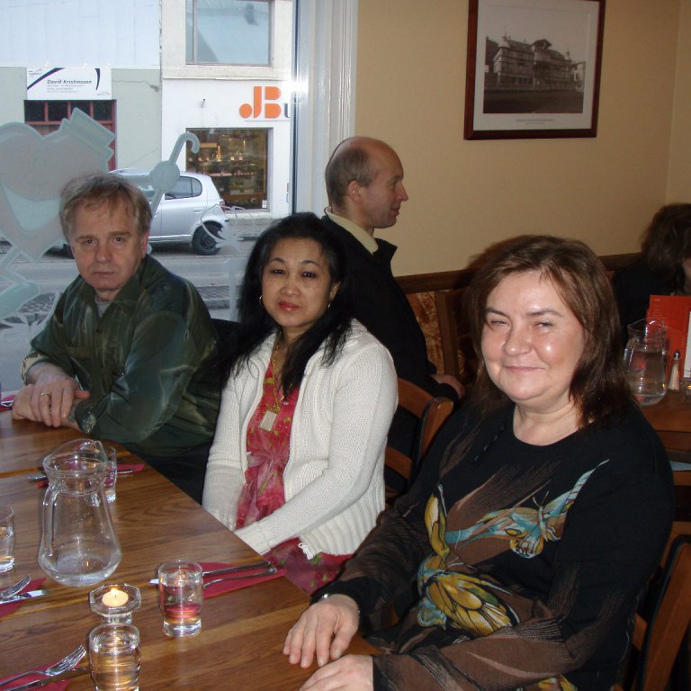 Bautinn 23. janúar 2010Knútur Eiðs., Saifon Baophila og Elíza Grazyna