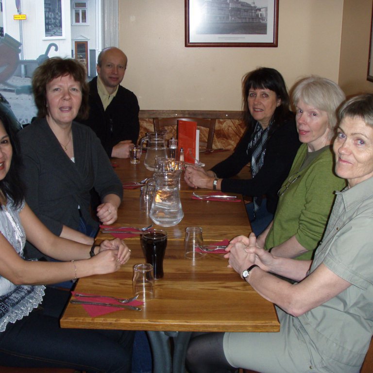 Bautinn 23. janúar 2010Lilian Rosauro, Hrefna Þ., Steinþór Lúthersson, Halldóra Hösk., Þórunn Ingólfs. og Jónína Ketils.