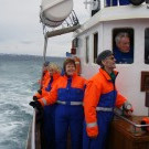 Það gaf á bátinn