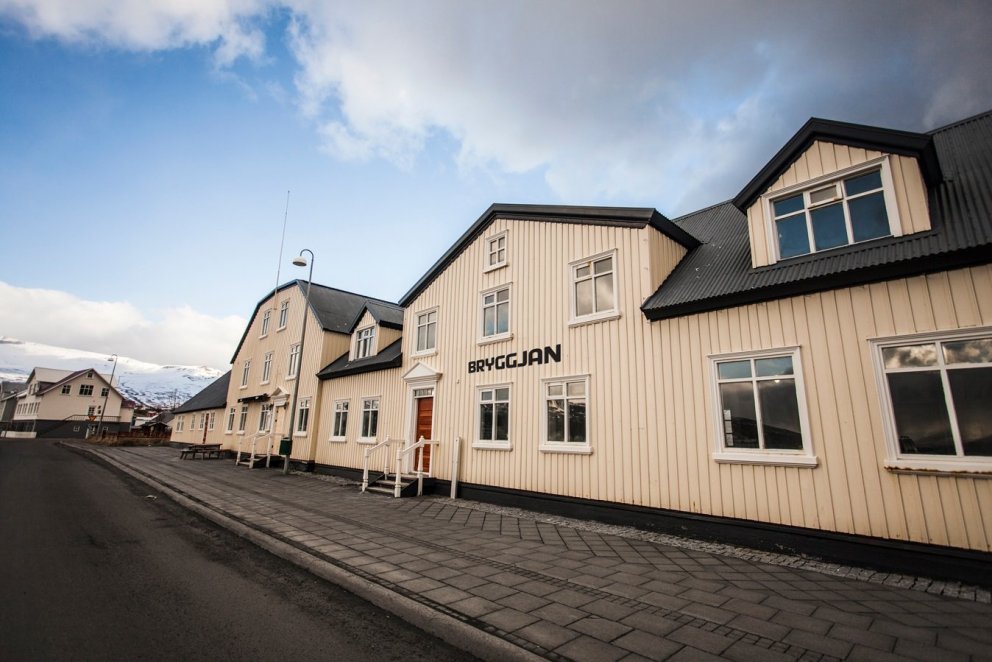 Pizzuhlaðborð á Bryggjunni